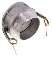 Acoplamiento de aluminio Camlock DN 90 (4'') R 4'' rosca macho tipo B MIL-C-27487