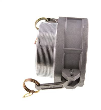 Acoplamiento de aluminio Camlock DN 90 (4'') R 4'' rosca macho tipo B MIL-C-27487