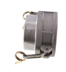 Acoplamiento de aluminio Camlock DN 90 (4'') R 4'' rosca macho tipo B MIL-C-27487