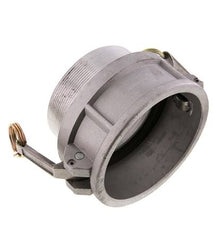 Acoplamiento de aluminio Camlock DN 90 (4'') R 4'' rosca macho tipo B MIL-C-27487