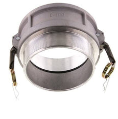 Acoplamiento de aluminio Camlock DN 140 (6'') R 6'' rosca macho tipo B MIL-C-27487