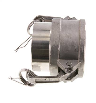 Acoplamiento de acero inoxidable Camlock DN 75 (3'') Extremo para soldar (88,9 mm) Tipo B (AS) MIL-C-27487