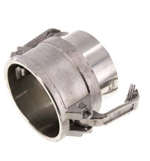 Acoplamiento de acero inoxidable Camlock DN 75 (3'') Extremo para soldar (88,9 mm) Tipo B (AS) MIL-C-27487