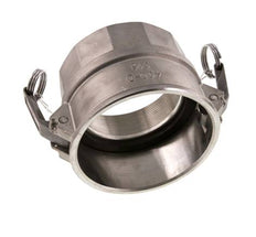 Acoplamiento de acero inoxidable Camlock DN 120 (5'') Rp 5'' Rosca Hembra Tipo D MIL-C-27487