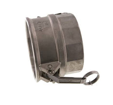 Acoplamiento de acero inoxidable Camlock DN 120 (5'') Rp 5'' Rosca Hembra Tipo D MIL-C-27487