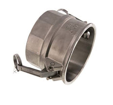 Acoplamiento de acero inoxidable Camlock DN 120 (5'') Rp 5'' Rosca Hembra Tipo D MIL-C-27487