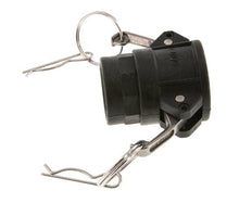 Acoplamiento de polipropileno Camlock DN 25 (1'') Rp 1'' Hembra Tipo D MIL-C-27487
