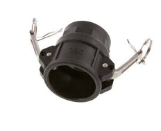 Acoplamiento de polipropileno Camlock DN 40 (1 1/2'') Rp 1 1/2'' Rosca hembra Tipo D MIL-C-27487