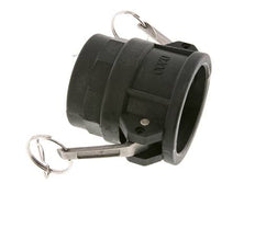 Acoplamiento de polipropileno Camlock DN 50 (2'') Rp 2'' Rosca hembra Tipo D MIL-C-27487