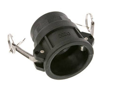 Acoplamiento de polipropileno Camlock DN 50 (2'') Rp 2'' Rosca hembra Tipo D MIL-C-27487