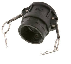 Acoplamiento de polipropileno Camlock DN 50 (2'') Rp 2'' Rosca hembra Tipo D MIL-C-27487