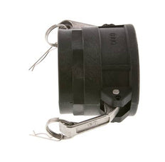 Acoplamiento de polipropileno Camlock DN 75 (3'') Rp 3'' Rosca hembra Tipo D MIL-C-27487