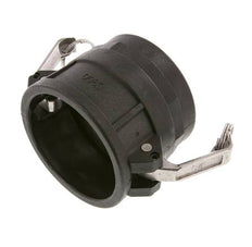 Acoplamiento de polipropileno Camlock DN 75 (3'') Rp 3'' Rosca hembra Tipo D MIL-C-27487
