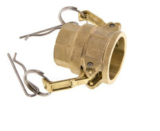 Acoplamiento de latón Camlock DN 20 (3/4'') Rp 3/4'' Hembra Tipo D MIL-C-27487