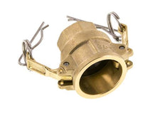 Acoplamiento de latón Camlock DN 20 (3/4'') Rp 3/4'' Hembra Tipo D MIL-C-27487