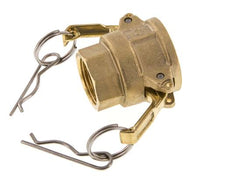 Acoplamiento de latón Camlock DN 20 (3/4'') Rp 3/4'' Hembra Tipo D MIL-C-27487