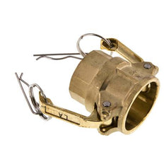 Acoplamiento de latón Camlock DN 32 (1 1/4'') Rp 1 1/4'' Hembra Tipo D MIL-C-27487