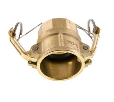Acoplamiento de latón Camlock DN 40 (1 1/2'') Rp 1 1/2'' Hembra Tipo D MIL-C-27487