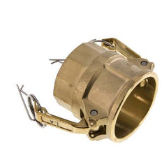Acoplamiento de latón Camlock DN 50 (2'') Rp 2'' Rosca hembra Tipo D MIL-C-27487