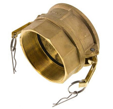 Acoplamiento de latón Camlock DN 140 (6'') Rosca hembra de 6'' Tipo D MIL-C-27487