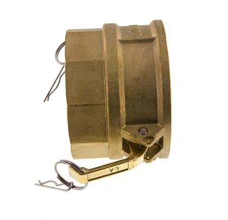Acoplamiento de latón Camlock DN 140 (6'') Rosca hembra de 6'' Tipo D MIL-C-27487