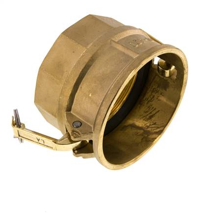 Acoplamiento de latón Camlock DN 120 (5'') Rosca hembra de 5'' Tipo D MIL-C-27487