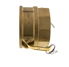 Acoplamiento de latón Camlock DN 140 (6'') Rosca hembra de 6'' Tipo D MIL-C-27487