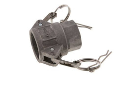 Acoplamiento de aluminio Camlock DN 25 (1'') Rp 1'' Rosca hembra Tipo D MIL-C-27487