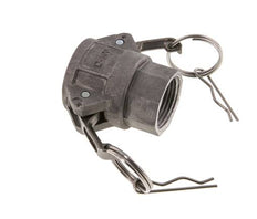 Acoplamiento de aluminio Camlock DN 25 (1'') Rp 1'' Rosca hembra Tipo D MIL-C-27487