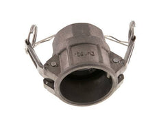 Acoplamiento de aluminio Camlock DN 40 (1 1/2'') Rp 1 1/2'' Rosca hembra Tipo D MIL-C-27487
