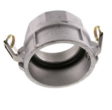Acoplamiento de aluminio Camlock DN 140 (6'') Rp 6'' Rosca Hembra Tipo D MIL-C-27487