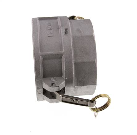 Acoplamiento de aluminio Camlock DN 90 (4'') Rp 4'' Rosca Hembra Tipo D MIL-C-27487