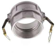Acoplamiento de aluminio Camlock DN 90 (4'') Rp 4'' Rosca Hembra Tipo D MIL-C-27487