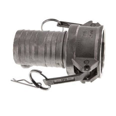 Acoplamiento de acero inoxidable Camlock DN 50 (2'') Pilar de manguera (50 mm) Tipo C MIL-C-27487