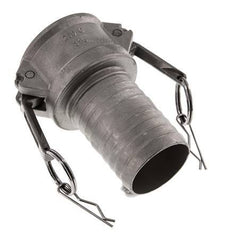 Acoplamiento de acero inoxidable Camlock DN 50 (2'') Pilar de manguera (50 mm) Tipo C MIL-C-27487