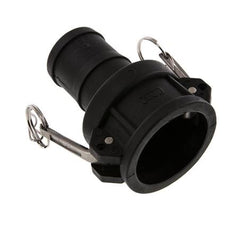Acoplamiento de polipropileno Camlock DN 50 (2'') Pilar de manguera (50 mm) Tipo C MIL-C-27487