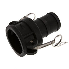Acoplamiento de polipropileno Camlock DN 50 (2'') Pilar de manguera (50 mm) Tipo C MIL-C-27487