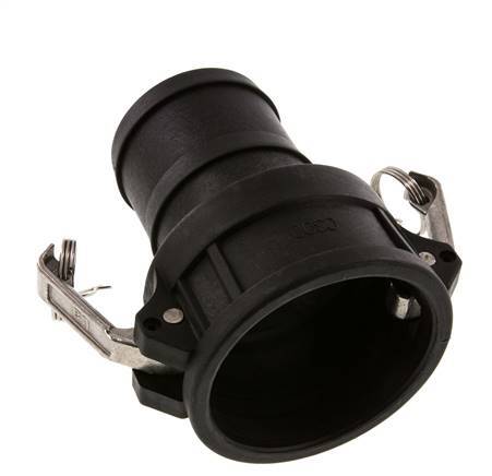 Acoplamiento de polipropileno Camlock DN 75 (3'') Pilar de manguera (75 mm) Tipo C MIL-C-27487