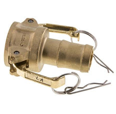Acoplamiento de latón Camlock DN 32 (1 1/4'') Pilar de manguera (32 mm) Tipo C MIL-C-27487