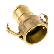 Acoplamiento de latón Camlock DN 60 (2 1/2'') Pilar de manguera (63 mm) Tipo C MIL-C-27487