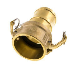 Acoplamiento de latón Camlock DN 60 (2 1/2'') Pilar de manguera (63 mm) Tipo C MIL-C-27487