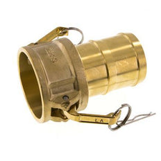 Acoplamiento de latón Camlock DN 60 (2 1/2'') Pilar de manguera (63 mm) Tipo C MIL-C-27487