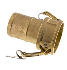 Acoplamiento de latón Camlock DN 90 (4'') Pilar de manguera (100 mm) Tipo C MIL-C-27487