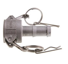 Acoplamiento de aluminio Camlock DN 20 (3/4'') Pilar de manguera (19 mm) Tipo C MIL-C-27487
