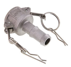 Acoplamiento de aluminio Camlock DN 20 (3/4'') Pilar de manguera (19 mm) Tipo C MIL-C-27487