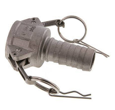 Acoplamiento de aluminio Camlock DN 25 (1'') Pilar de manguera (25 mm) Tipo C MIL-C-27487