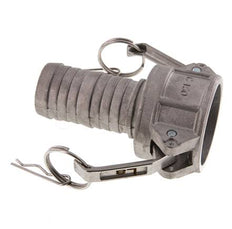 Acoplamiento de aluminio Camlock DN 40 (1 1/2'') Pilar de manguera (38 mm) Tipo C MIL-C-27487