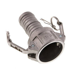 Acoplamiento de aluminio Camlock DN 40 (1 1/2'') Pilar de manguera (38 mm) Tipo C MIL-C-27487