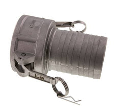 Acoplamiento de aluminio Camlock DN 75 (3'') Pilar de manguera (75 mm) Tipo C MIL-C-27487