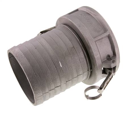 Acoplamiento de aluminio Camlock DN 140 (6'') Pilar de manguera (150 mm) Tipo C MIL-C-27487